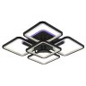 Светодиодная диммируемая люстра с ПДУ Profit Light 8057/4+1 GRP 170W+12W RGB