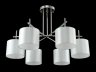 Потолочная люстра Crystal Lux SERGIO PL6 NICKEL