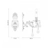 Бра Lucia Tucci Barletta W122.1 Cream White