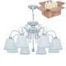 Подвесная люстра с лампочками F-Promo Amanda 2150-8PC+Lamps E14 Свеча