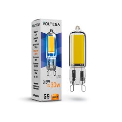 Филаментная светодиодная лампа G9 3,5W 2800К (теплый) Simple Voltega 7088