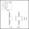 Бра Odeon Margaret  с лампочками 4895/2WA+Lamps E27 P45
