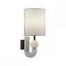 Бра Odeon Bagel с лампочкой 5410/1WA+Lamps E14 Свеча