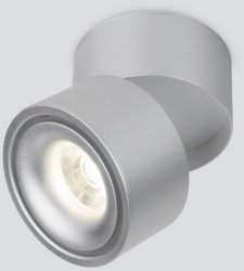 Накладной светодиодный светильник Elektrostandard DLR031 15W 4200K 3100 серебро матовый (a051772)