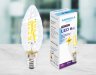 Филаментная светодиодная лампа E14 6W 4200K (белый) C35 Filament Ambrella light (202124)