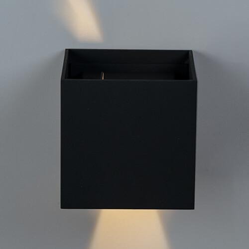 Уличный настенный светильник Italline IT01-A310 black