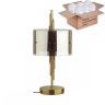 Настольная лампа Odeon Margaret с лампочками 4895/2T+Lamps E27 P45
