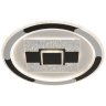 Потолочный диммируемый светильник с пультом ДУ Profit Light 7014 WHT+BLK 128W