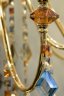 Подвесная люстра Crystal Lux Mercedes SP6 Gold/Color (0951/306)