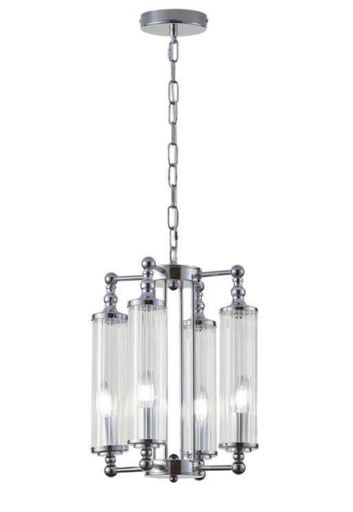 Подвесной светильник Crystal Lux TOMAS SP4 CHROME