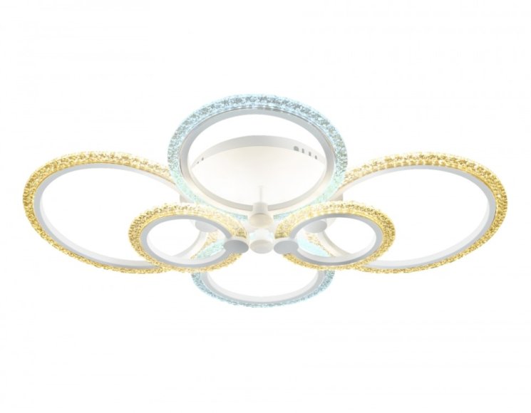 Потолочная светодиодная люстра с пультом ДУ (инфракрасный) Ambrella light Acrylica FA4065