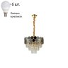 Подвесной светильник с лампочками Lumion Kaz 5231/6+Lamps E14 P45