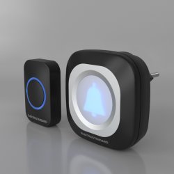 Звонок беспроводной IP44 Elektrostandard DBQ25M WL 36M IP44 Черный (a047174)