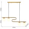 Подвесной светильник с лампочками F-Promo Collana 4037-4P+Lamps E14 P45