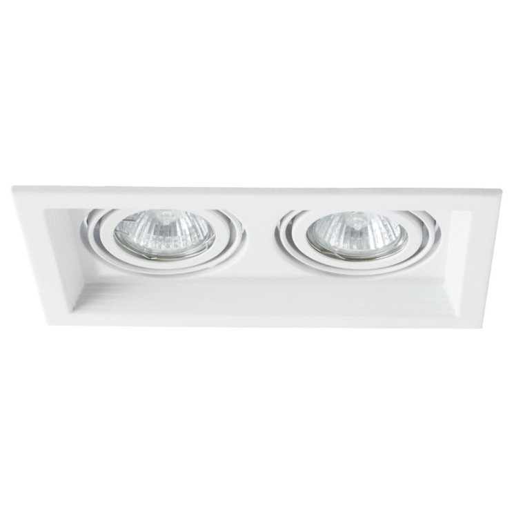 Встраиваемый светильник Arte Lamp Canis A6661PL-2WH