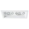 Встраиваемый светильник Arte Lamp Canis A6661PL-2WH
