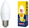 Светодиодная лампа E27 9W 3000K (теплый) Norma Volpe LED-C37-9W/WW/E27/FR/NR (UL-00003807)