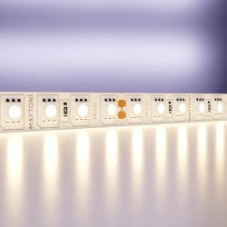 5м. Светодиодная лента теплого цвета 3000К, 21W, 24V, 60LED, IP20 Led strip 20022