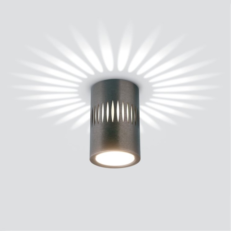 Накладной светильник с LED подсветкой DLS026 Elektrostandard (a053601)