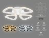 Потолочная светодиодная люстра с пультом ДУ (инфракрасный) Ambrella light Acrylica FA4482