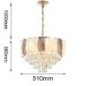 Подвесная люстра Favourite Dolor с поддержкой Алиса 2982-9P-A
