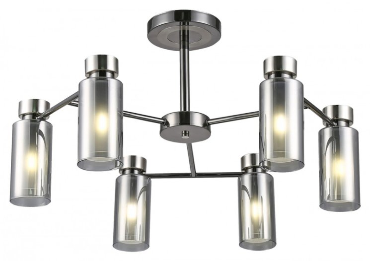 Люстра на штанге Escada Centaurus 1115/6PL Chrome