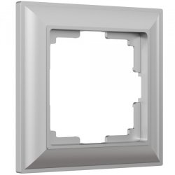 Рамка на 1 пост (серебряный) Werkel W0012206