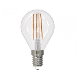 Диммируемая светодиодная лампа E14 9W 3000K (теплый) Air Uniel LED-G45-9W-3000K-E14-CL-DIM GLA01TR (UL-00005191)