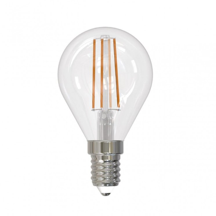 Диммируемая светодиодная лампа E14 9W 3000K (теплый) Air Uniel LED-G45-9W-3000K-E14-CL-DIM GLA01TR (UL-00005191)