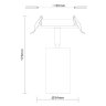 Встраиваемый спот ST-Luce Dario ST303.508.01