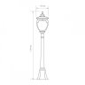 Andromeda F (GLYF-8024F) черное золото Уличный фонарный столб Elektrostandard 4690389042683 (a027998)