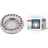 Встраиваемый светильник Fametto Peonia DLS-P115 GU5.3 CHROME-CLEAR+PURPLE (10549)