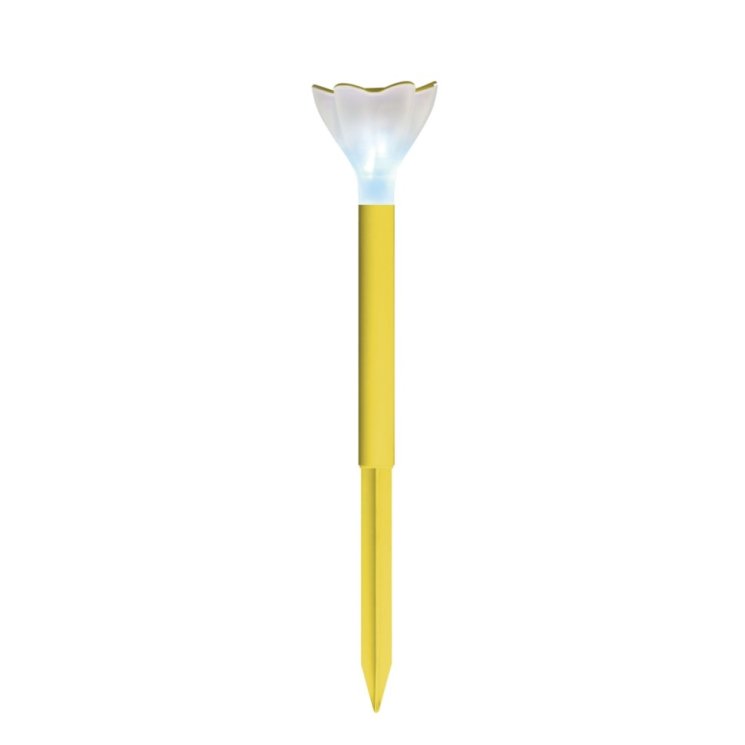 Светильник на солнечных батареях (10625) Uniel Promo USL-C-419/PT305 Yellow Crocus