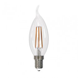 Филаментная светодиодная лампа E14 9W 4000K (белый) Sky Uniel LED-CW35-9W-4000K-E14-CL PLS02WH (UL-00005169)