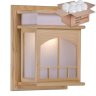 Настенный светильник с лампочкой Velante 513-711-01+Lamps E27 P45