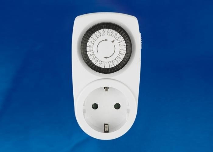 UST-M10 White Таймер механический (для фито светильников) Uniel (UL-00003765)