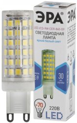 Светодиодная лампа G9 9W 4000К (белый) Эра LED JCD-9W-CER-840-G9 (Б0033186)