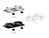 Корпус светильника встраиваемый для насадок D70mm Ambrella light Diy Spot C7636