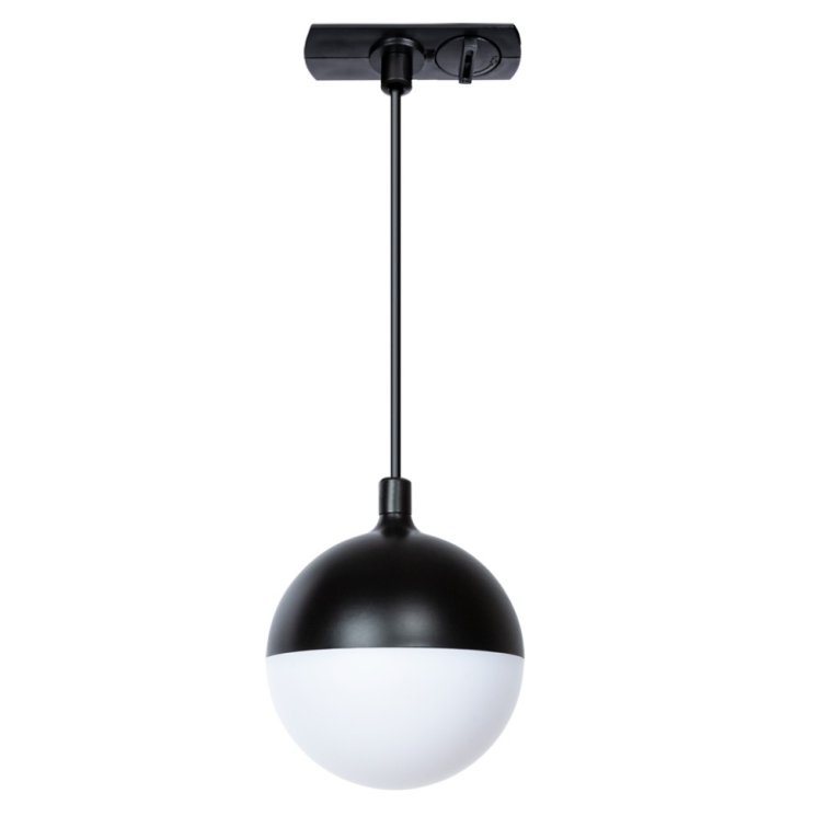 Однофазный светильник на подвесе для трека Virgo Arte Lamp A4564PL-1BK