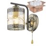 Бра с лампочкой Velante 215-501-01+Lamps E27 P45
