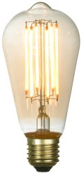 Ретро лампа E27 6W 2700К (теплый) Lussole Edisson GF-L-764
