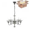 Подвесная люстра с лампочками Lumion Lake 5295/5+Lamps E14 Свеча
