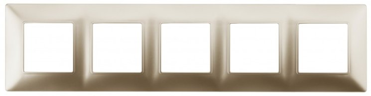 Рамка 5-постовая ЭРА Elegance 14-5005-04 Б0034408