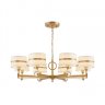 Подвесная люстра с лампочками Favourite Mateo 2634-8P+Lamps E14 Свеча