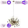 Подвесной светильник Crystal Lux с поддержкой Алиса GARDEN SP3 D400 GOLD-А