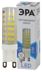 Светодиодная лампа G9 7W 4000К (белый) Эра LED JCD-7W-CER-840-G9 (Б0027866)