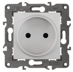 Розетка ЭРА Elegance 2P 16A 250V 14-2105-01 Б0034284