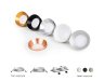 Корпус светильника встраиваемый для насадок D70mm Ambrella light Diy Spot C7621