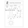 Подвесная люстра ST Luce Ettore SL1235.303.08