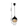 Светильник с ретро лампой Favourite Kuppe 1593-1P+Retro Lamps